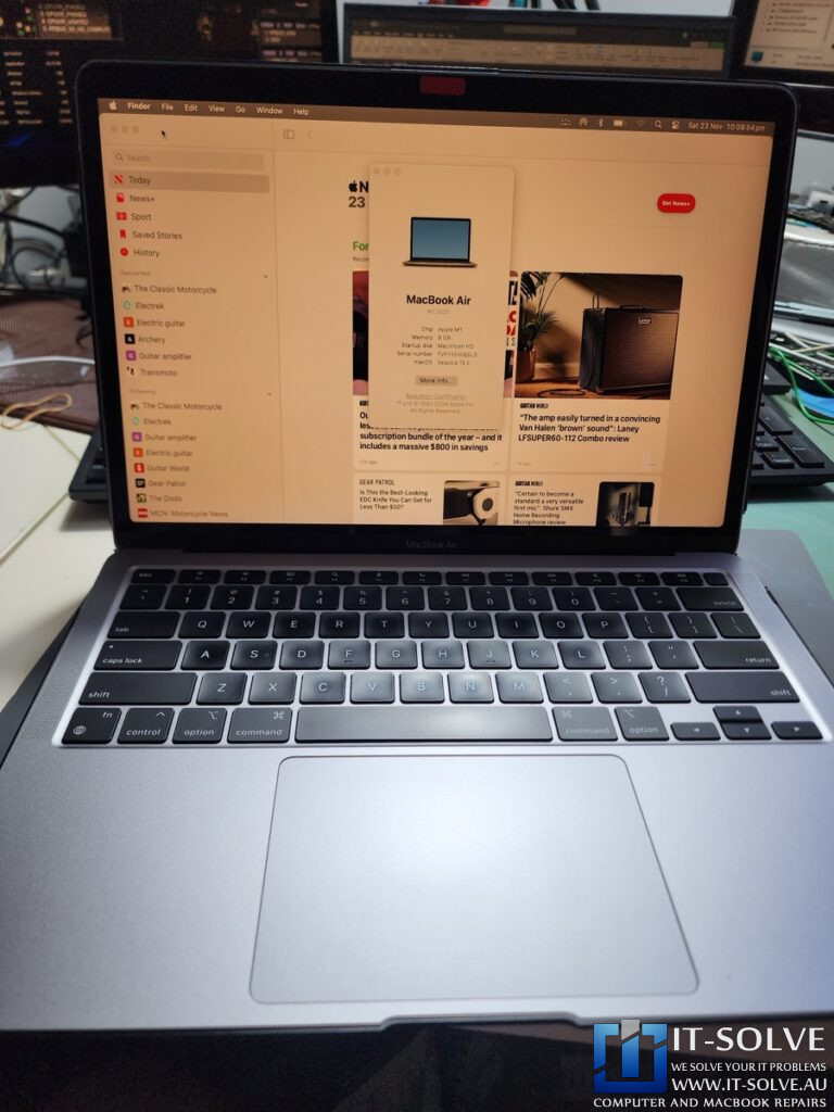 2020 MacBook Air A2337 Not Turning On Repair