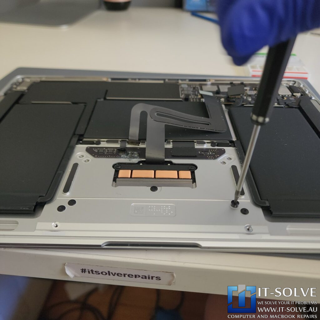 2020 MacBook Air A2337 Liquid Damage and Trackpad Repair