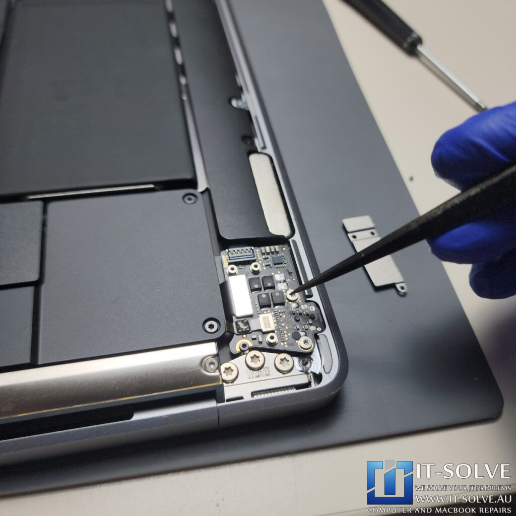 MacBook Air A2337 Not Turning On Repair – Audio Board Short Circuit