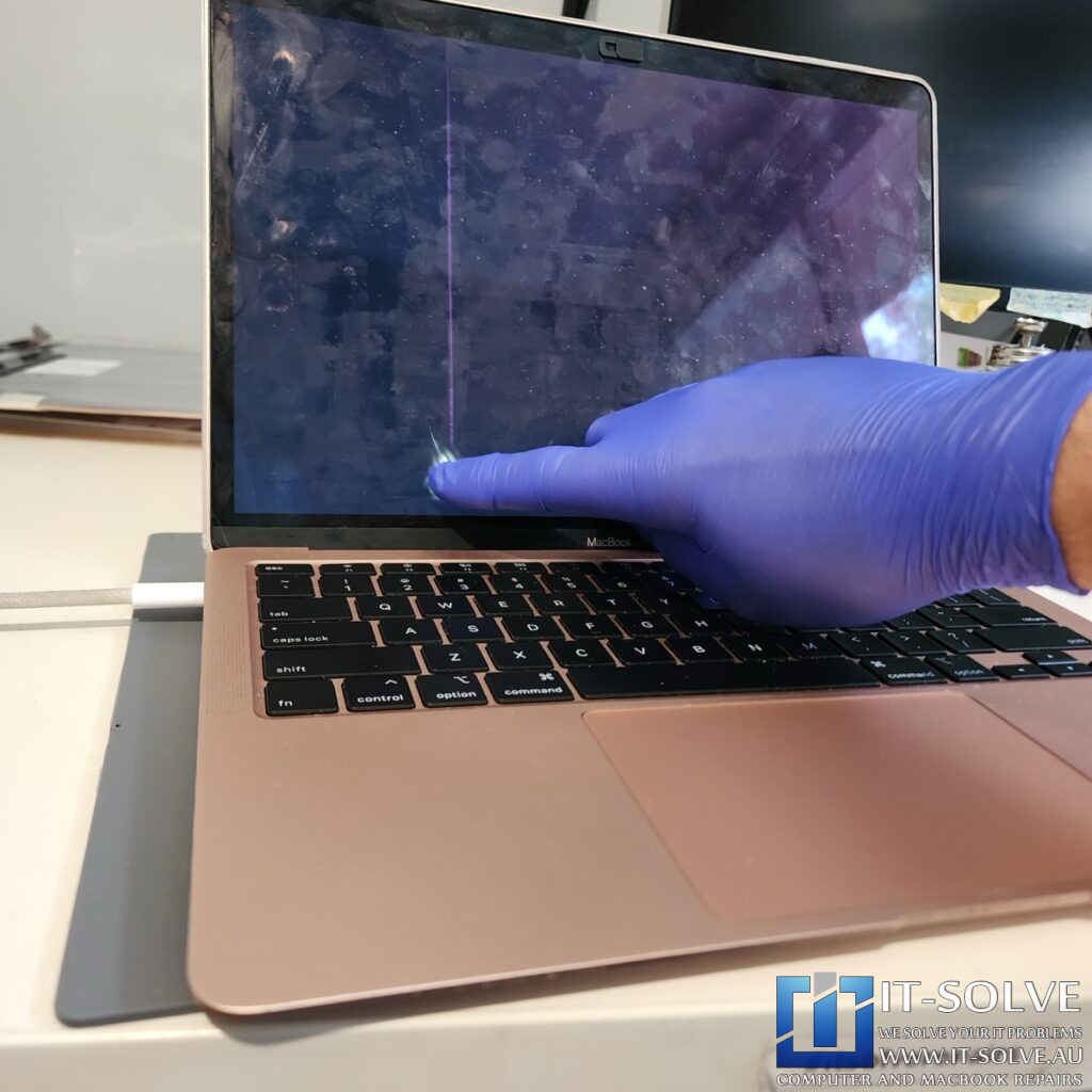 MacBook Air A2337 Cracked Screen Repair