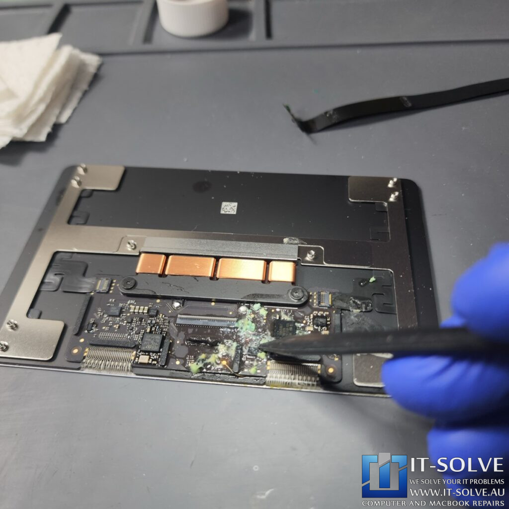 A3113 Macbook Not Turning On Repair After Spilled Yogurt