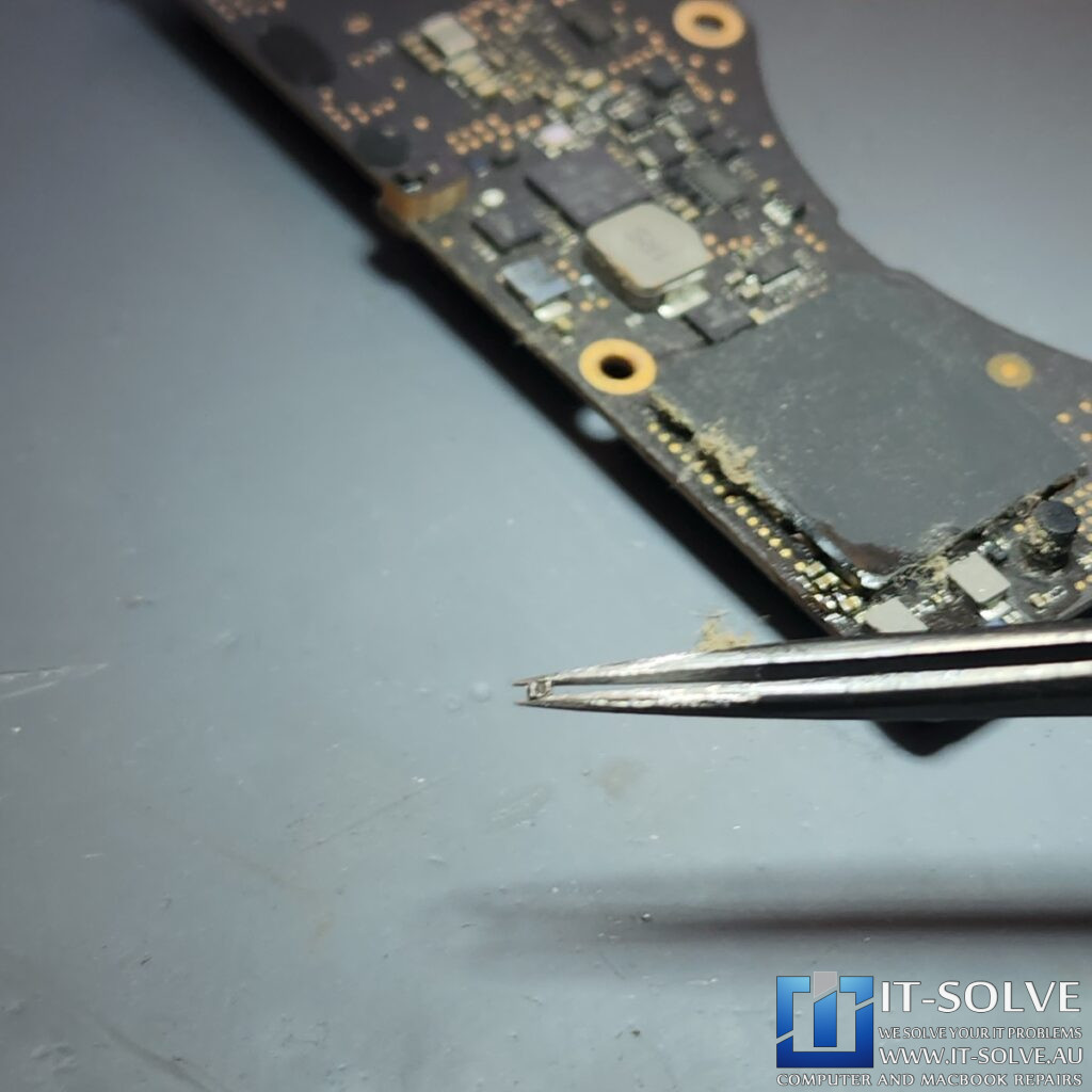 2019 MacBook Pro 15" A1990 Not Turning On Repair – Shorted Capacitor