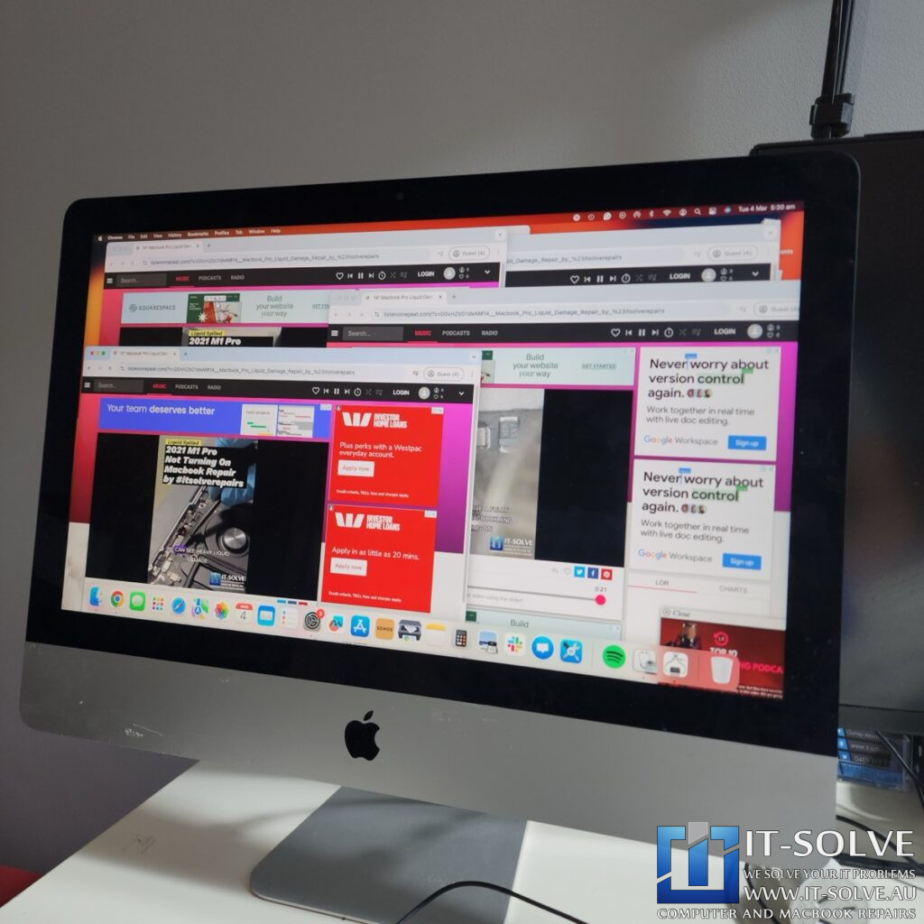 2017 21.5" iMac laggy and overheating