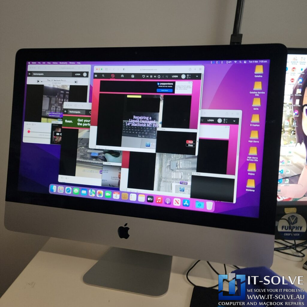 2017 21.5" iMac laggy and overheating