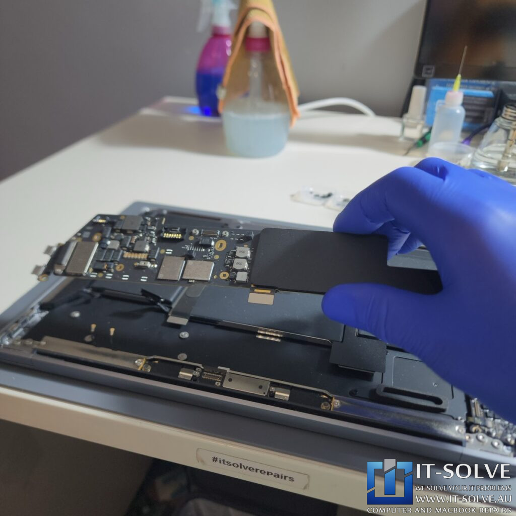 2019 MacBook Air M1 Not Turning On Repair – Shorted Capacitor from Heat