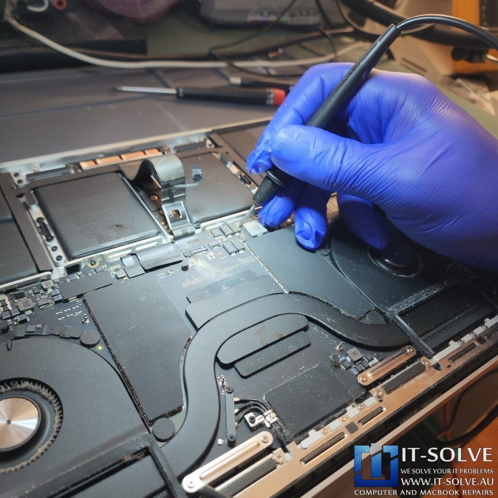 MacBook Pro A2779 Liquid Damage Repair – Logic Board Data Recovery