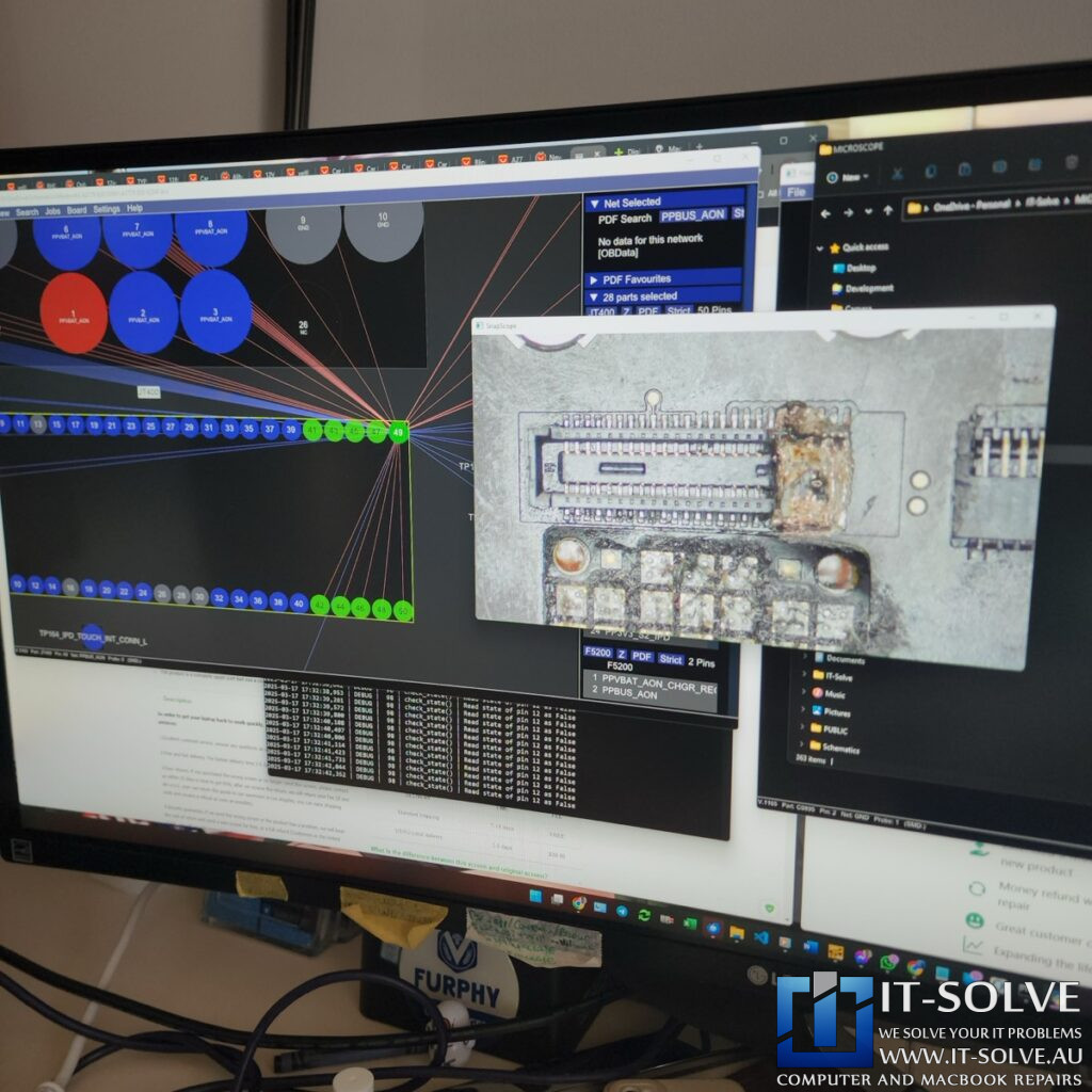 MacBook Pro A2779 Liquid Damage Repair – Logic Board Data Recovery