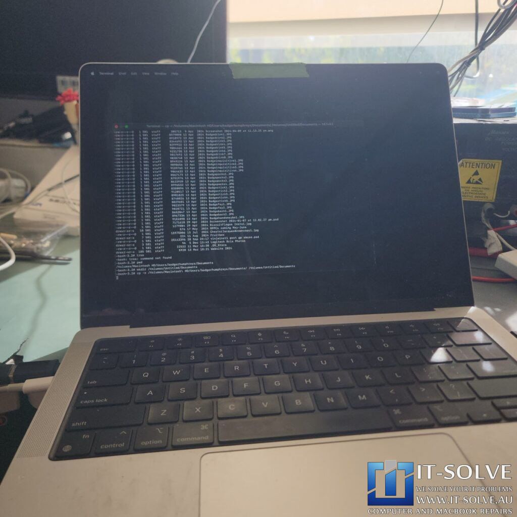 MacBook Pro A2779 Liquid Damage Repair – Logic Board Data Recovery