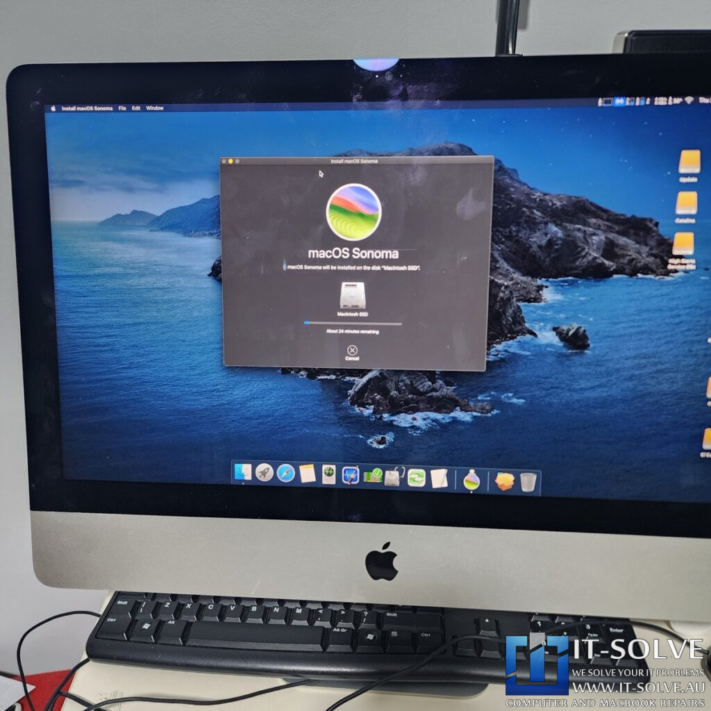 2017 21" iMac SSD Replacement – Resolving Slow Performance and Boot Failures