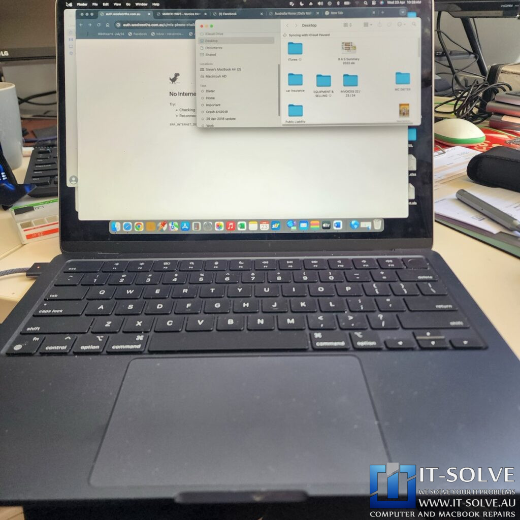 MacBook Air A2681 Not Turning On – Logic Board and Screen Connector Repair