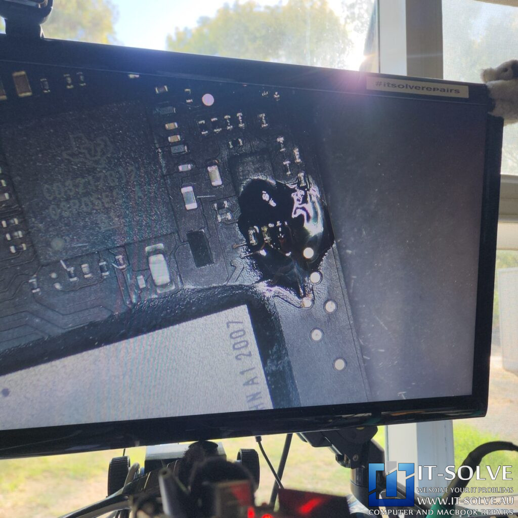 MacBook Pro A2251 Not Turning On – Logic Board Liquid Damage Repair