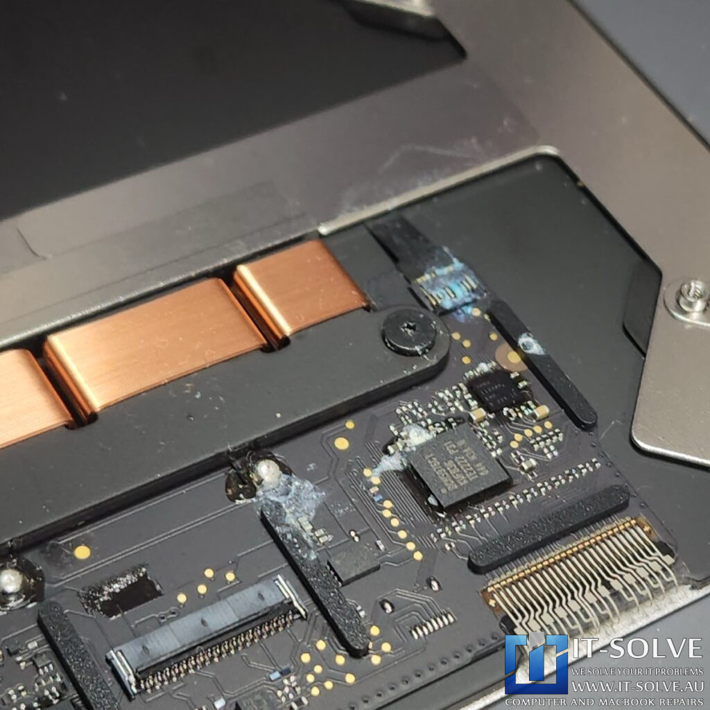 2020 MacBook Air A2337 Trackpad Repair After Spilled Liquid