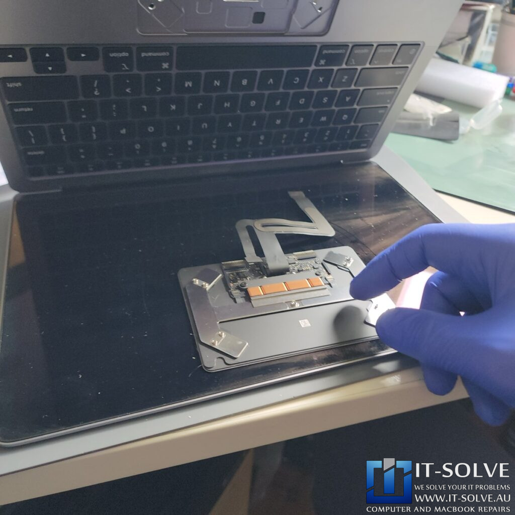 2020 MacBook Air A2337 Trackpad Repair After Spilled Liquid